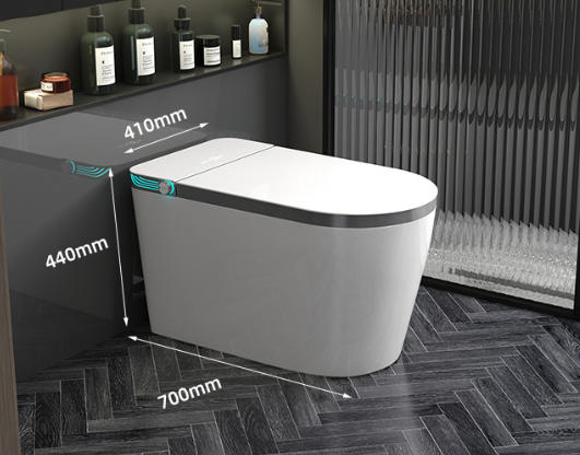 Inodoro Con Sensor Bathroom Toilet and Sink Set Intelligent Heated Toilet Seat Ceramic S Trap Siphon Luxury Portable Toilet