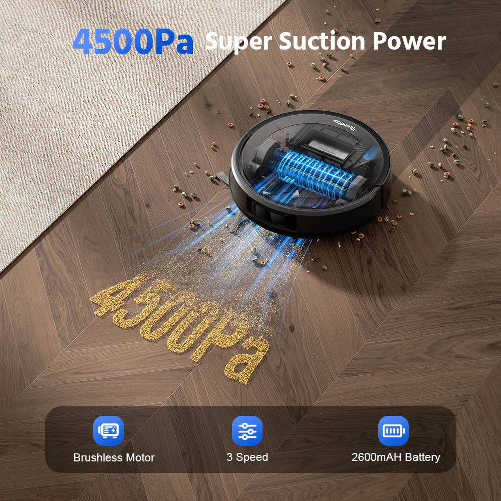 Aspirateur robot laser Smart Home LDS, aspirateur automatique, machine de nettoyage de serpillière, aspirateur robot