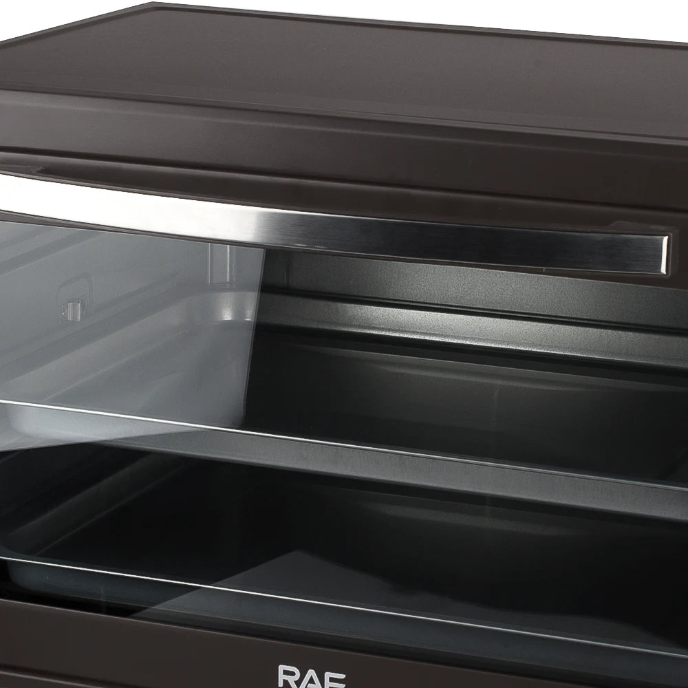 38L large capacity 1600 watt electric oven, small home appliance gift, convection toaster, electric oven, uniform heating, free timing