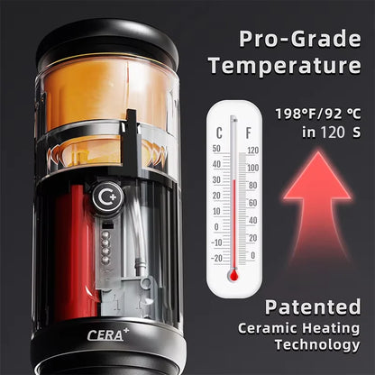 Neue tragbare elektrische Kaffeemaschine CERA+13500mAh Outdoor-Kaffeemaschine mit App PCM03S Fassungsvermögen 80ml