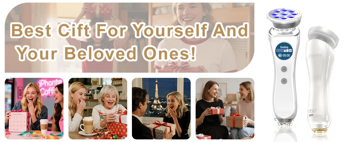 Kompakter, multifunktionaler Phototherapie-Detektor für Kosmetikprodukte der Unterhaltungselektronik, einschließlich Aknebehandlung und Hautaufhellung