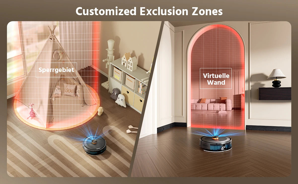 Aspirateur robot laser Smart Home LDS, aspirateur automatique, machine de nettoyage de serpillière, aspirateur robot