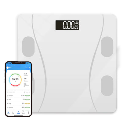Intelligent Body Fat Weight Analysis Weighing Bathroom Scale USB Balance Digital Electronic