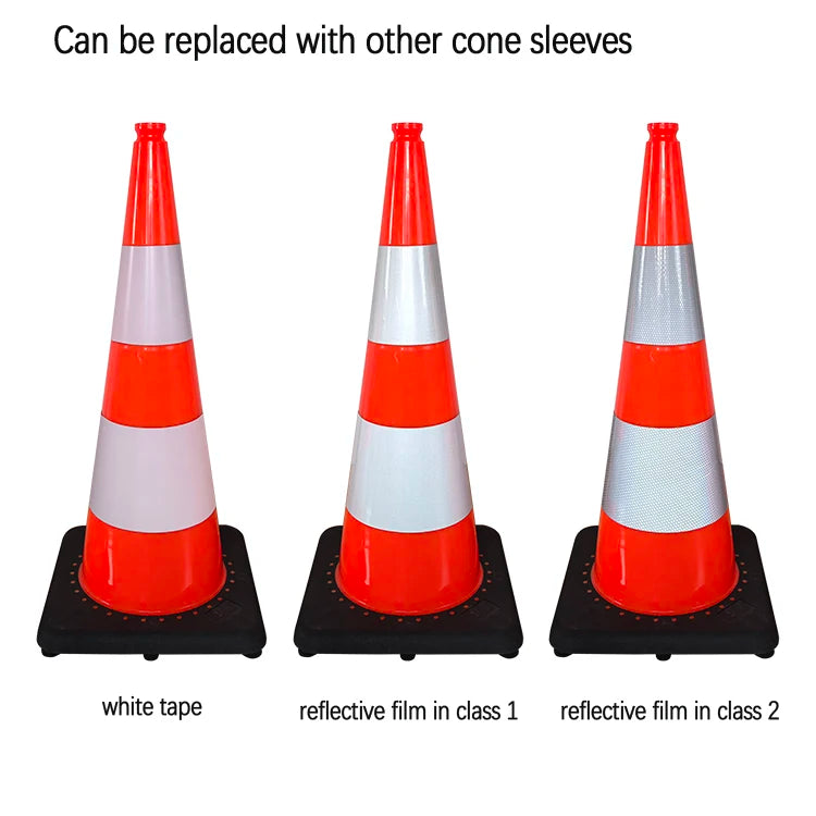 Pvc Impact Recovery Cones pvc Impact Recovery Cones hi-vis Orange Flexible Pvc Cone durable Impact Recovery Cone